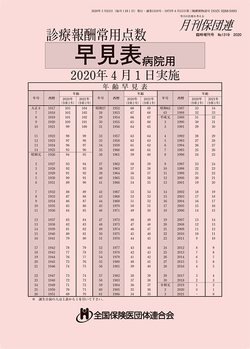 診療報酬常用点数早見表　2022年4月版（病院用）（3月下旬発行予定）